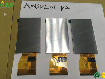 防眩表面車LCDの表示AUO A035VL01 V3 3.5のインチLCM 800×480の明るさ315 800/1