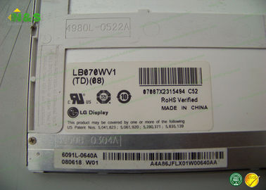 LB070WV1-TD08 LGの表示152.4×91.44 mmの作用面積の7.0インチ