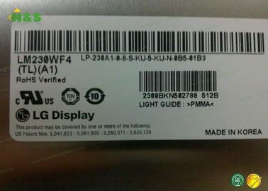 LM230WF4-TLA1 LG LCDの窓ガラス23.0のインチLCM 1920×1080 300の1000:1 16.7M CCFL LVDS