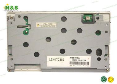 普通白いLTM07C383東芝7.8のインチ480×234 500の250:1 262K CCFL TTL