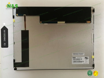 普通白い15.0インチ産業LCDはIVO M150GNN2 R3 TFT LCDモジュールのフレーム率60Hzを表示します