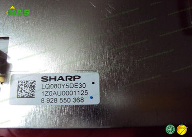LQ080Y5DE30鋭いLCDのパネル8.0のインチLCM 800×480 320 262K WLED TTL