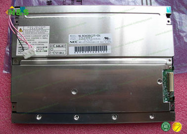 明確なNL8060BC21-04 8.4インチNEC LCDのパネル普通白い170.4×127.8 mm