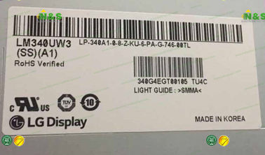 LM340UW1-SSA3 LGの表示Si TFT-LCD、34インチ、60Hzのための3440×1440